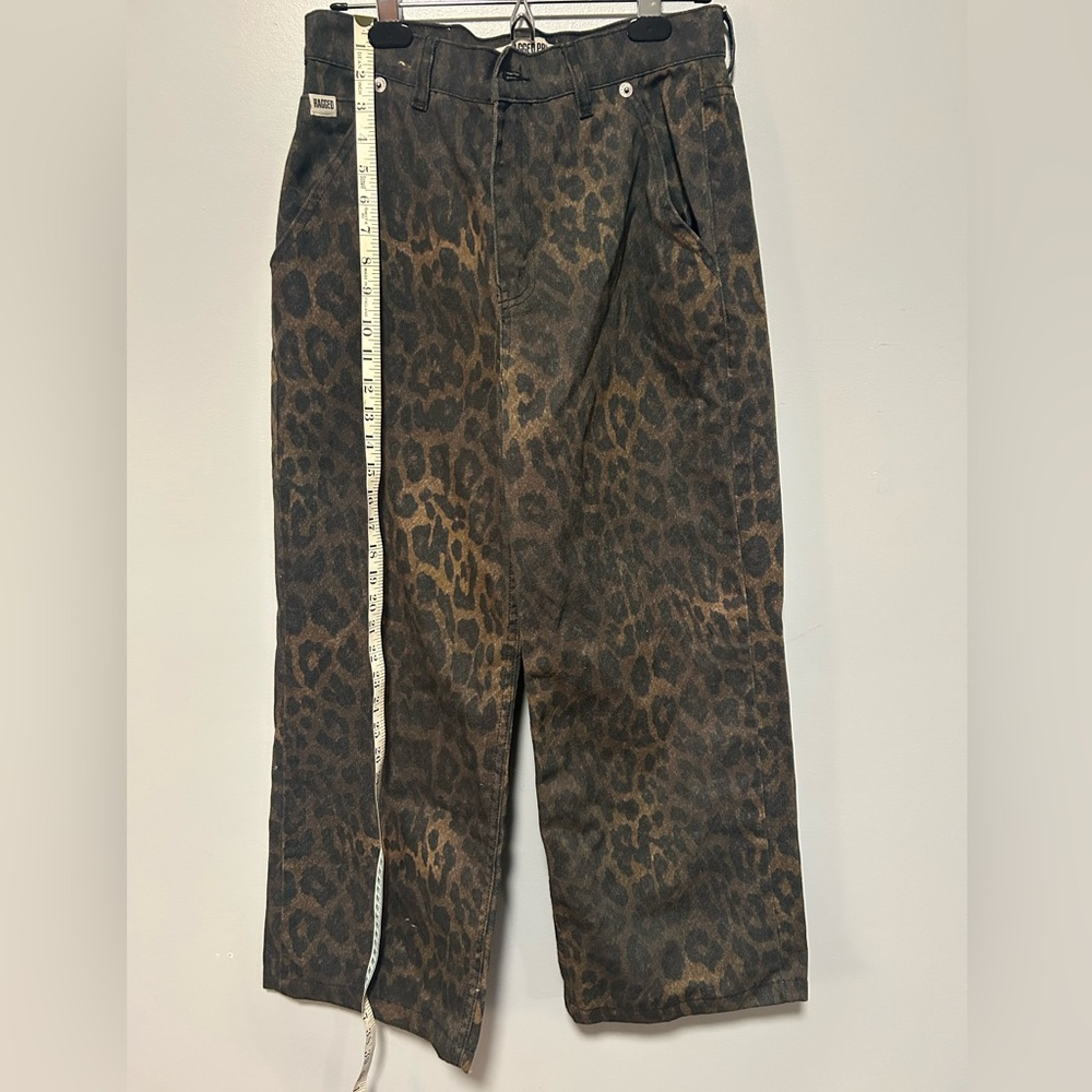 NWOT Ragged Priest leopard denim 28